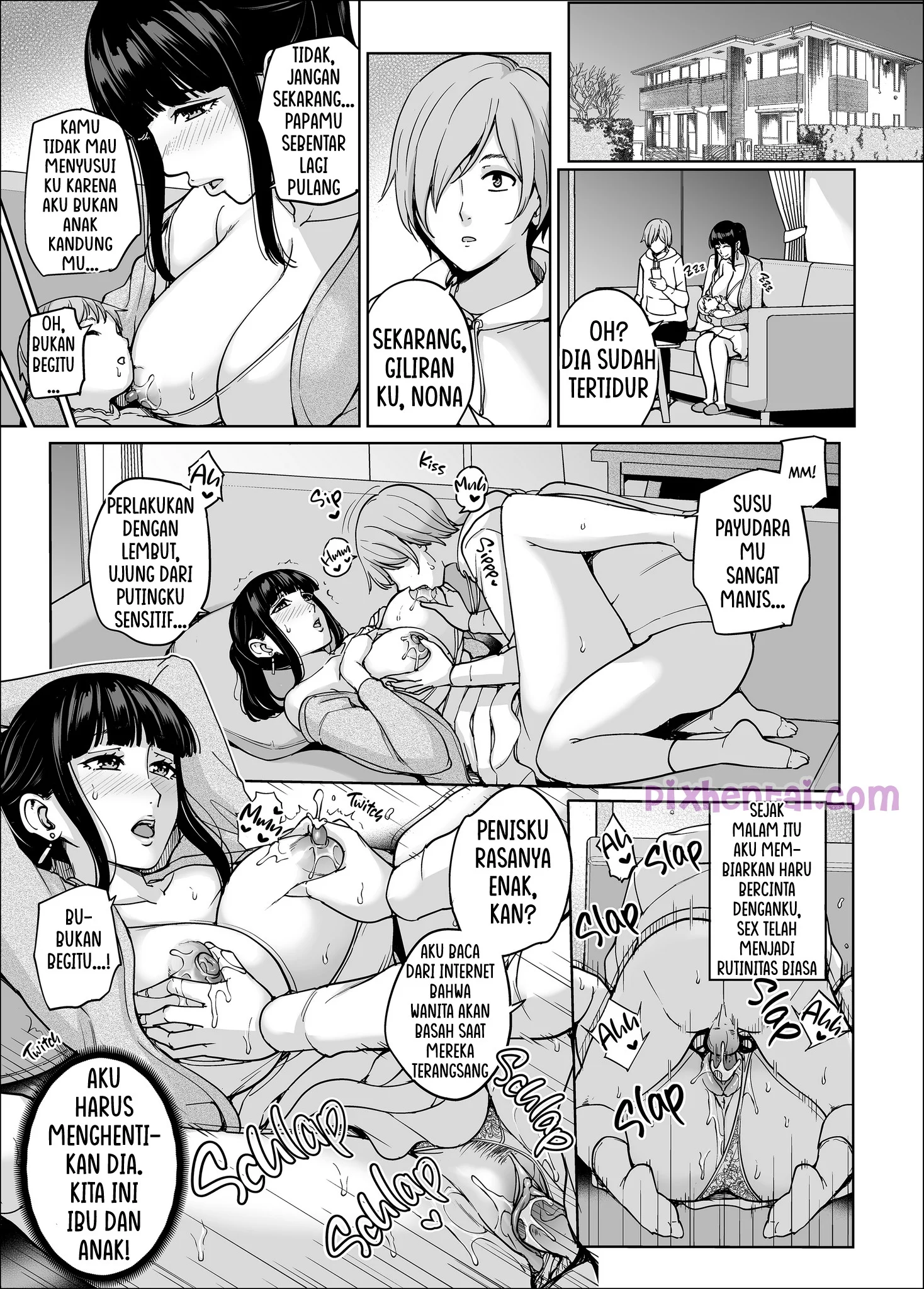 Komik hentai xxx manga sex bokep Kasih Sayang Mama Tiri Semok Pushover Mommy chapter 1–3 36